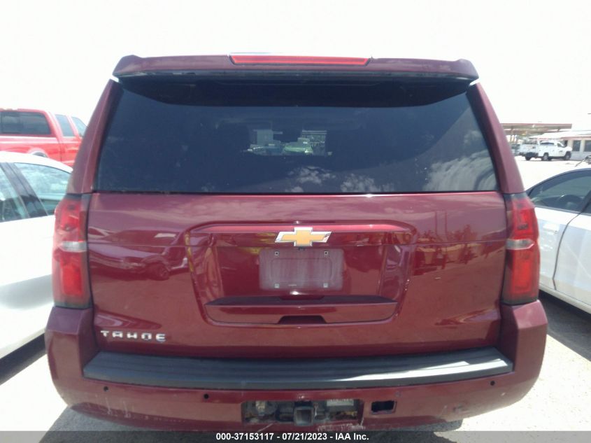 2016 CHEVROLET TAHOE LT - 1GNSCBKC8GR239618