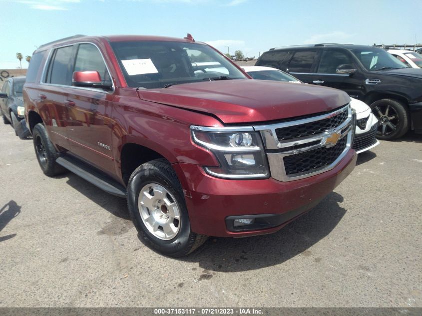 2016 CHEVROLET TAHOE LT - 1GNSCBKC8GR239618