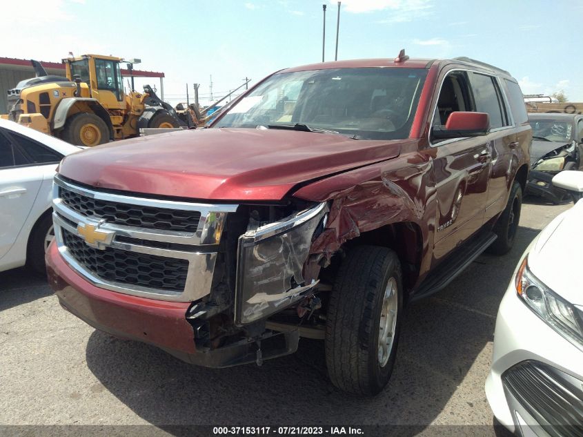 2016 CHEVROLET TAHOE LT - 1GNSCBKC8GR239618
