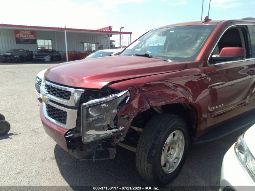 2016 CHEVROLET TAHOE LT - 1GNSCBKC8GR239618