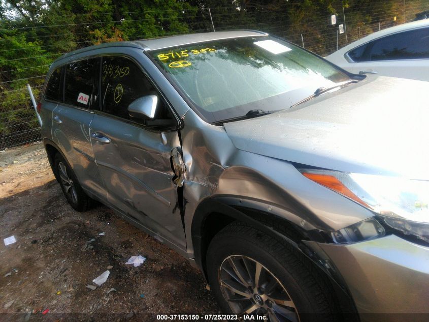 2018 TOYOTA HIGHLANDER SE/XLE - 5TDJZRFH8JS548595