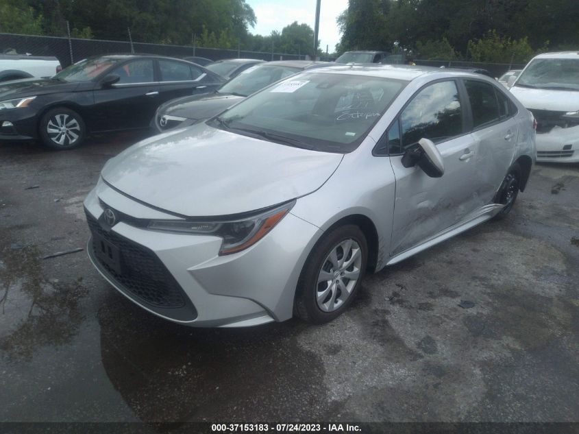 2021 TOYOTA COROLLA LE - 5YFEPMAE0MP187691