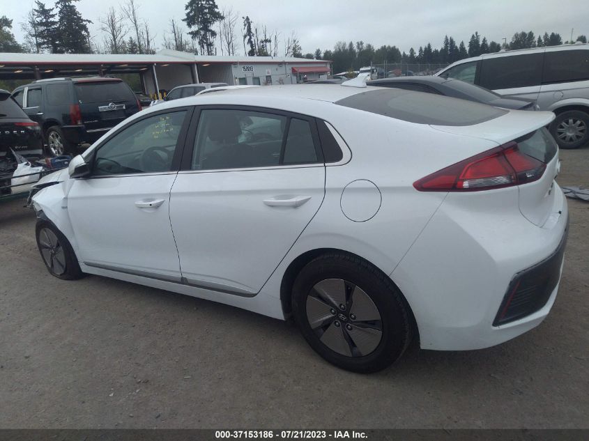 2020 HYUNDAI IONIQ HYBRID SE - KMHC75LC6LU242876