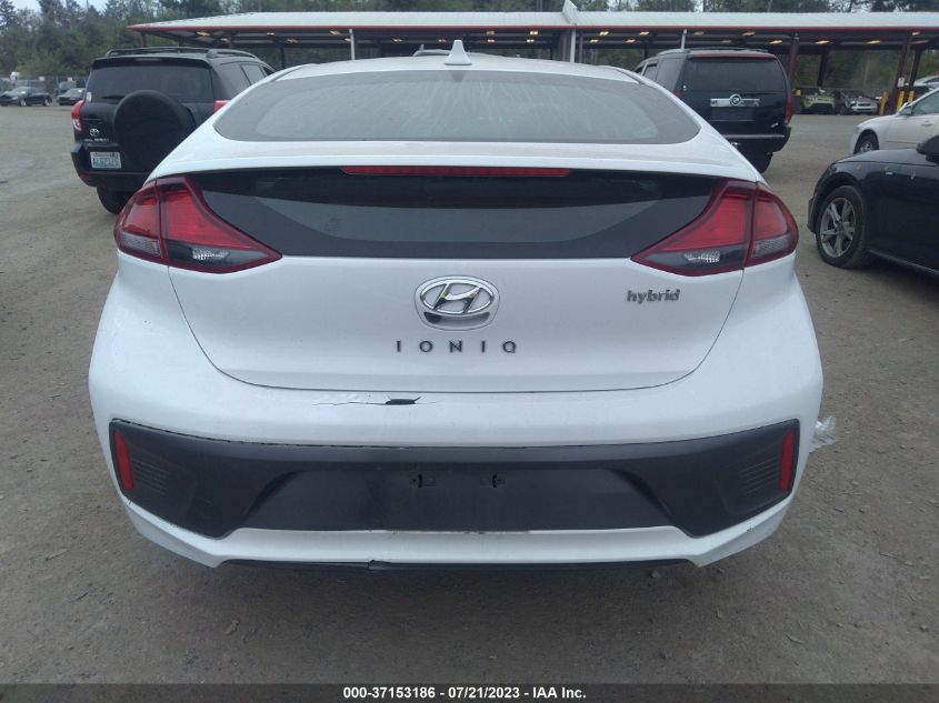 2020 HYUNDAI IONIQ HYBRID SE - KMHC75LC6LU242876