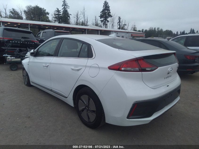 2020 HYUNDAI IONIQ HYBRID SE - KMHC75LC6LU242876