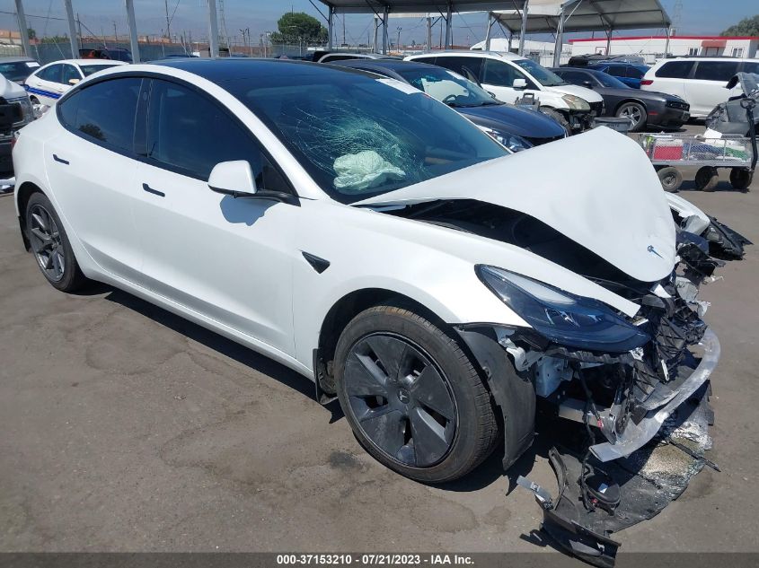 2022 TESLA MODEL 3 - 5YJ3E1EA0NF156988