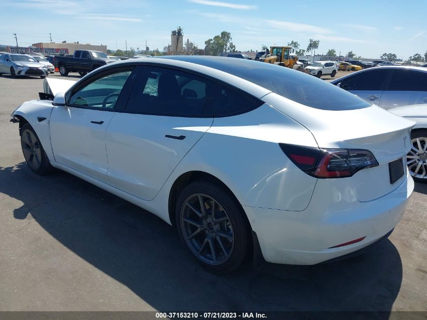2022 TESLA MODEL 3 - 5YJ3E1EA0NF156988