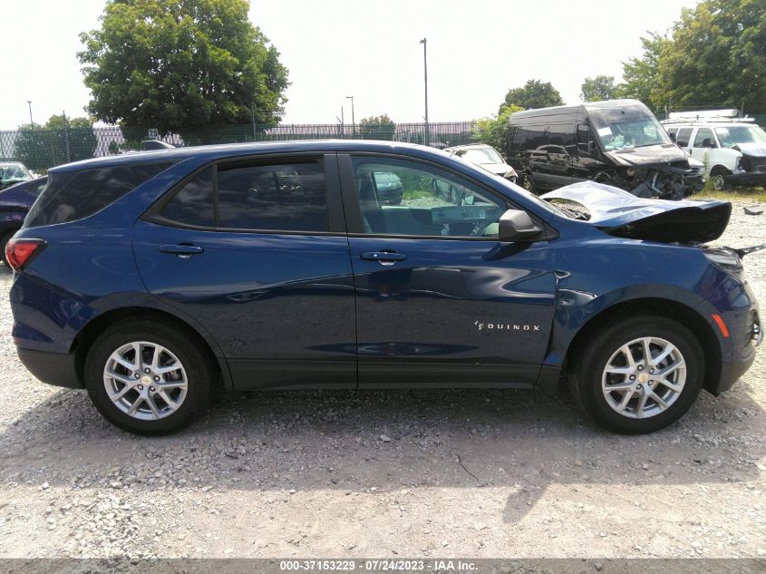 2022 CHEVROLET EQUINOX LS - 3GNAXHEV5NS228957