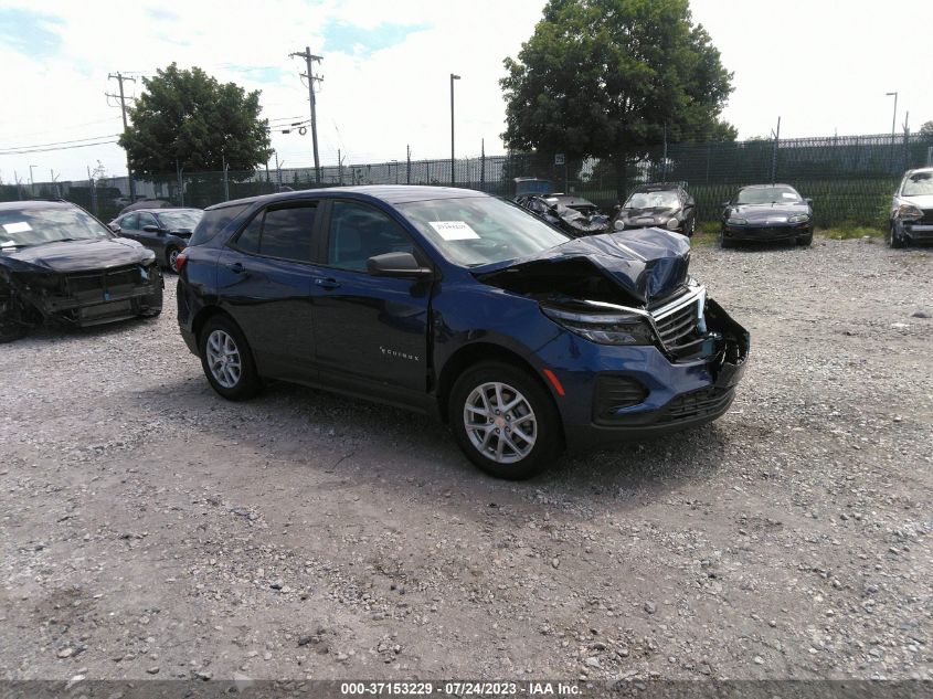 2022 CHEVROLET EQUINOX LS - 3GNAXHEV5NS228957