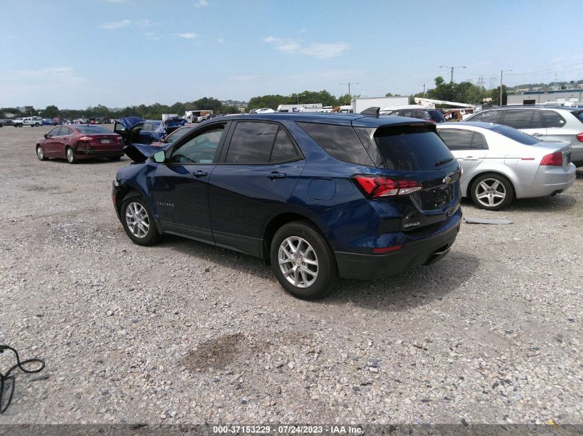 2022 CHEVROLET EQUINOX LS - 3GNAXHEV5NS228957