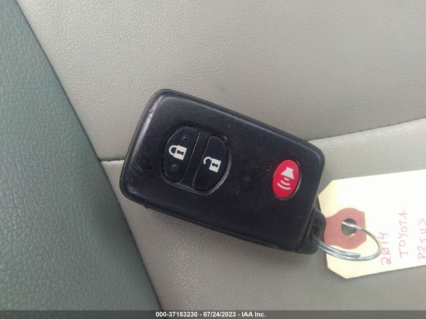 2014 TOYOTA PRIUS FOUR/FIVE/THREE/ONE/TWO - JTDKN3DU2E18C9416