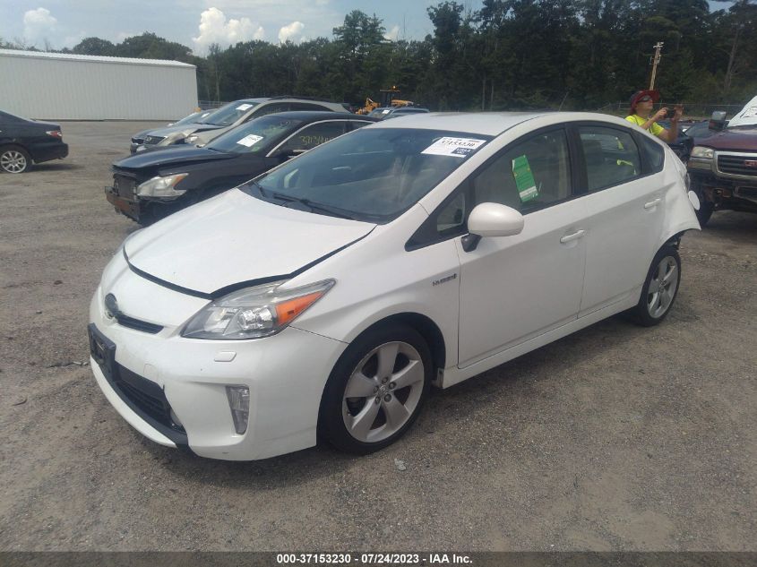 2014 TOYOTA PRIUS FOUR/FIVE/THREE/ONE/TWO - JTDKN3DU2E18C9416