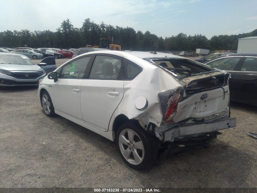 2014 TOYOTA PRIUS FOUR/FIVE/THREE/ONE/TWO - JTDKN3DU2E18C9416
