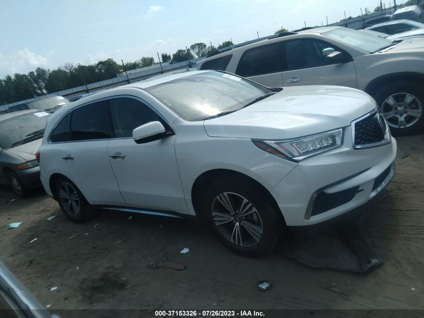 2017 ACURA MDX - 5FRYD4H34HB016937