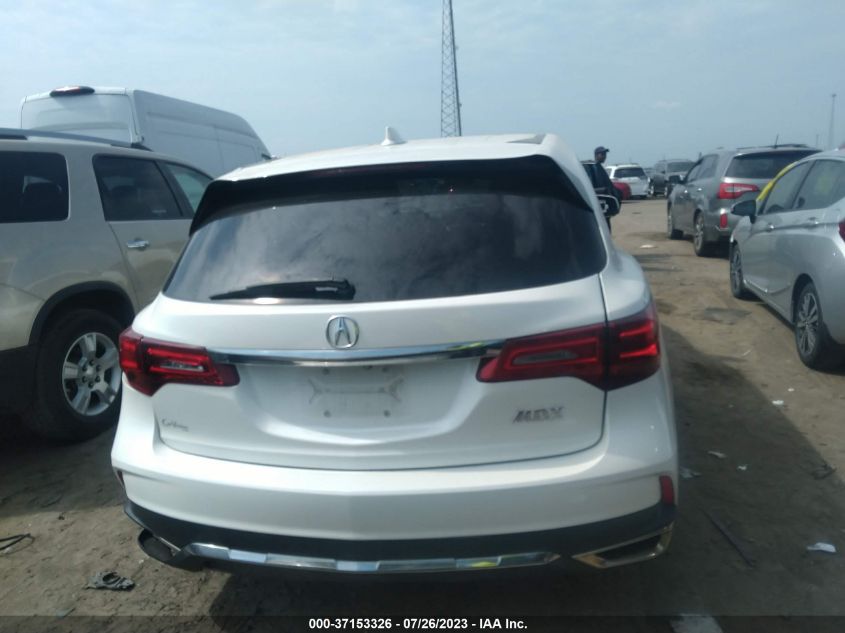 2017 ACURA MDX - 5FRYD4H34HB016937
