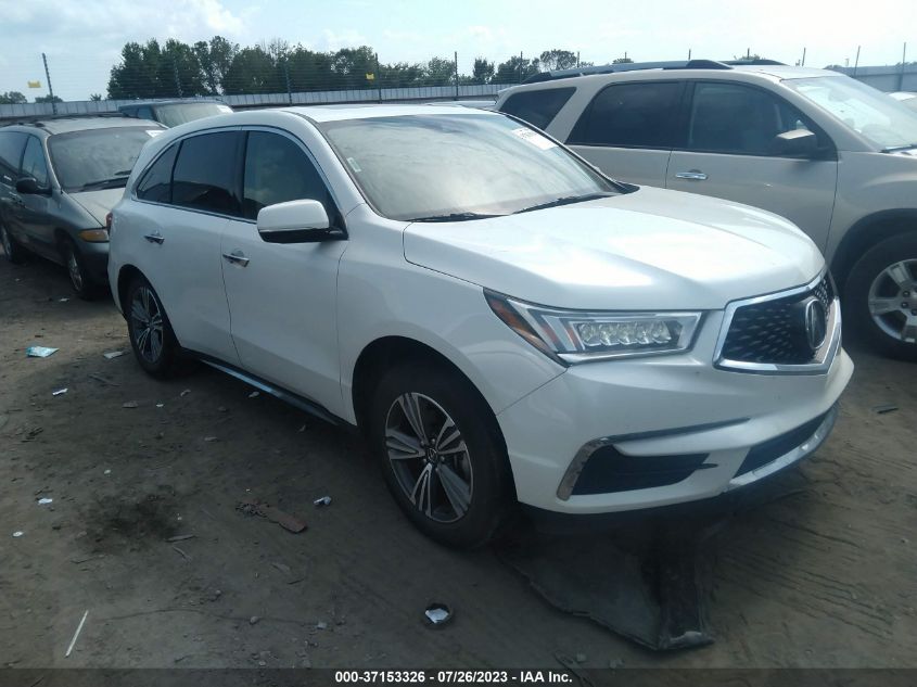 2017 ACURA MDX - 5FRYD4H34HB016937