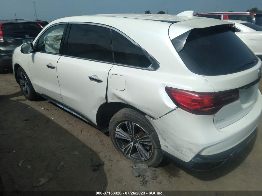 2017 ACURA MDX - 5FRYD4H34HB016937