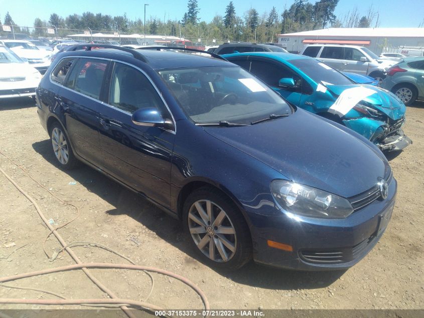 2013 VOLKSWAGEN JETTA SPORTWAGEN TDI W/SUNROOF - 3VWPL7AJ2DM619155