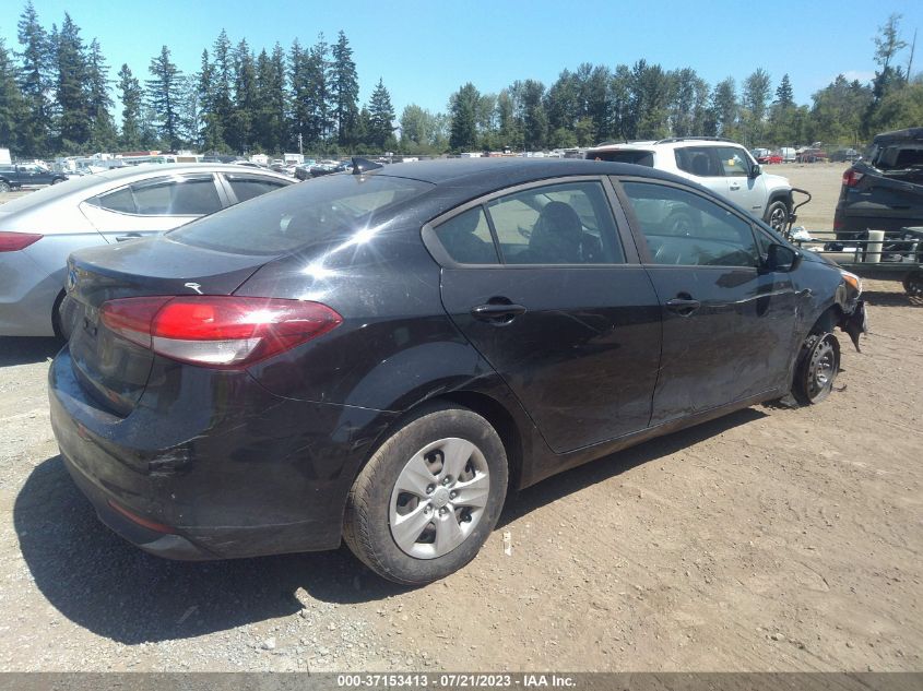 2017 KIA FORTE LX - 3KPFK4A71HE124577