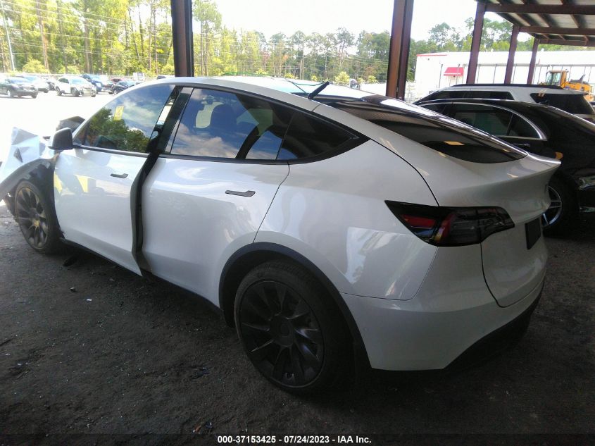 2022 TESLA MODEL Y - 7SAYGAEE4NF308261