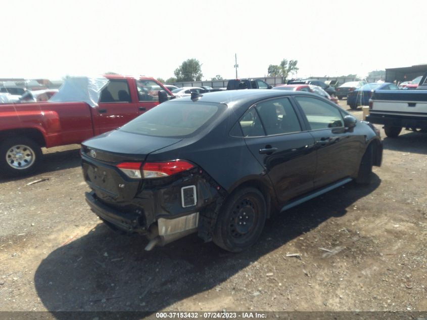 2020 TOYOTA COROLLA LE - JTDEPRAEXLJ096993