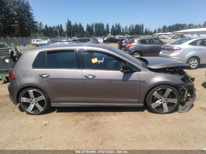 2016 VOLKSWAGEN GOLF R WVWUF7AU8GW201405