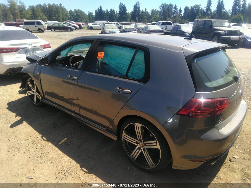 2016 VOLKSWAGEN GOLF R WVWUF7AU8GW201405