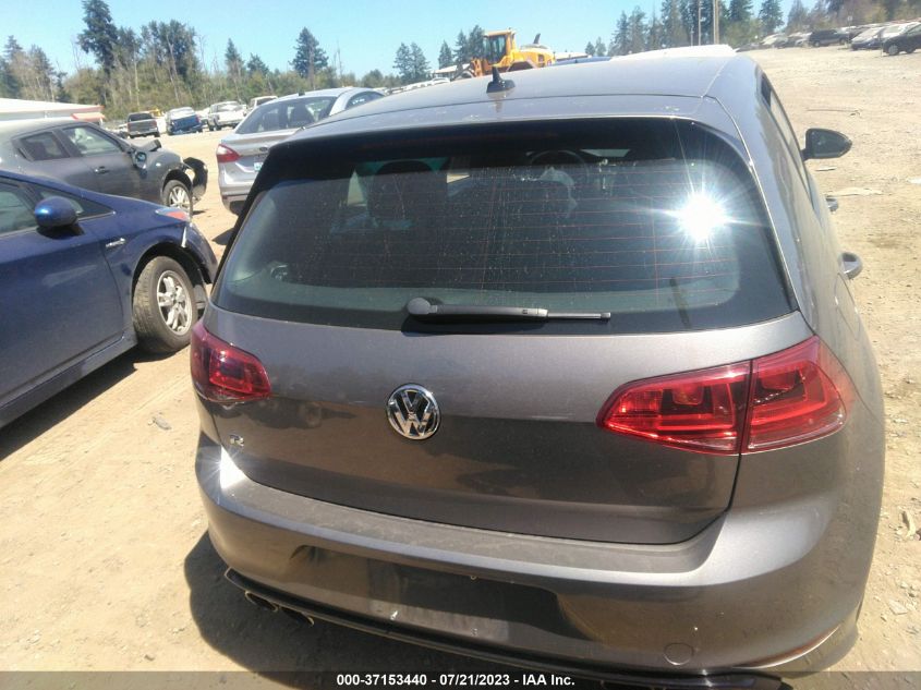 2016 VOLKSWAGEN GOLF R WVWUF7AU8GW201405