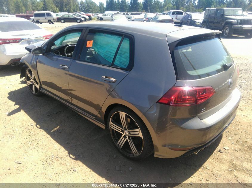2016 VOLKSWAGEN GOLF R WVWUF7AU8GW201405