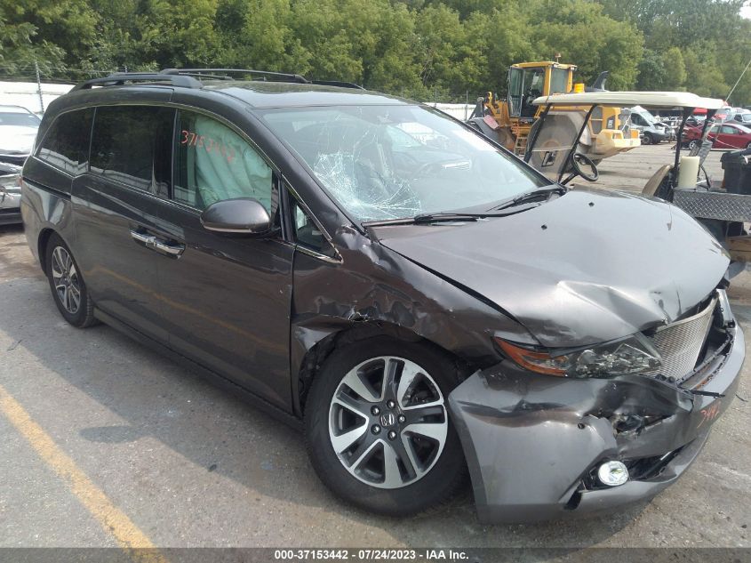 2014 HONDA ODYSSEY TOURING - 5FNRL5H95EB125373