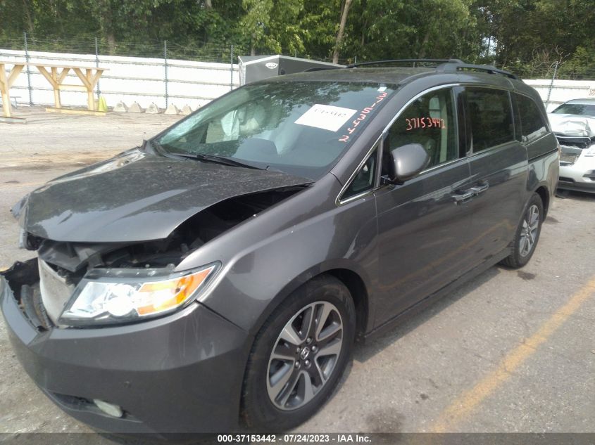 2014 HONDA ODYSSEY TOURING - 5FNRL5H95EB125373