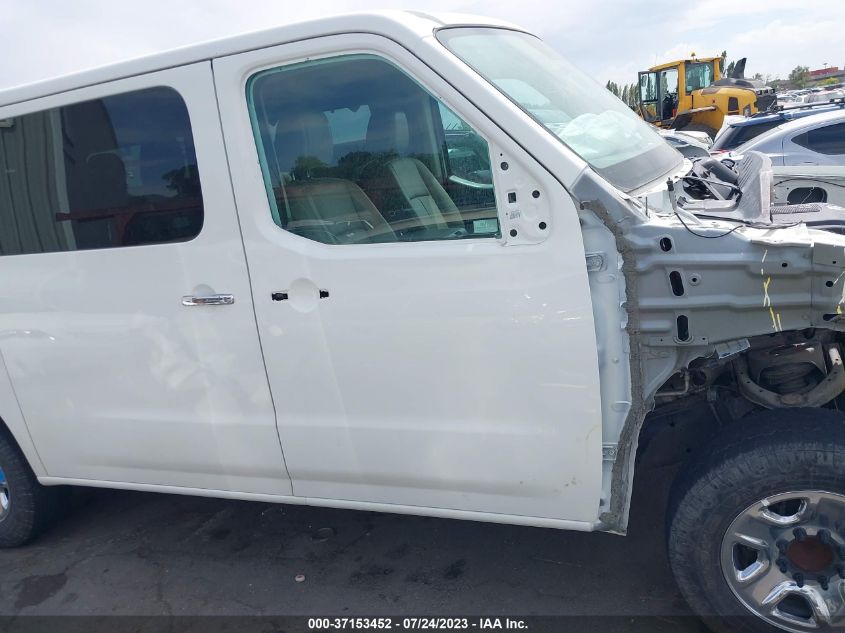 2016 NISSAN NVP SL - 5BZAF0AA2GN855712