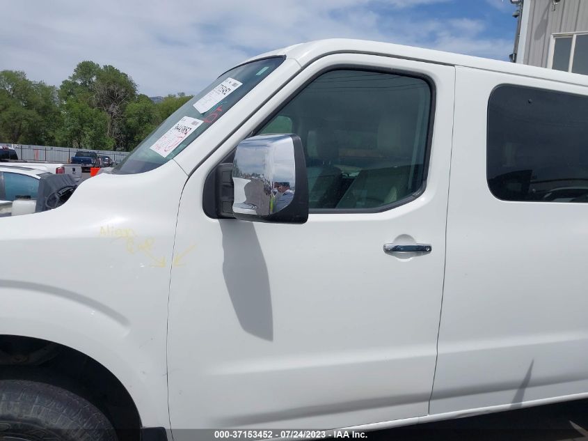 2016 NISSAN NVP SL - 5BZAF0AA2GN855712