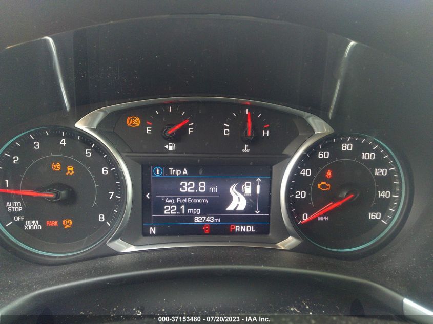 2019 CHEVROLET EQUINOX LT - 2GNAXUEV8K6120092