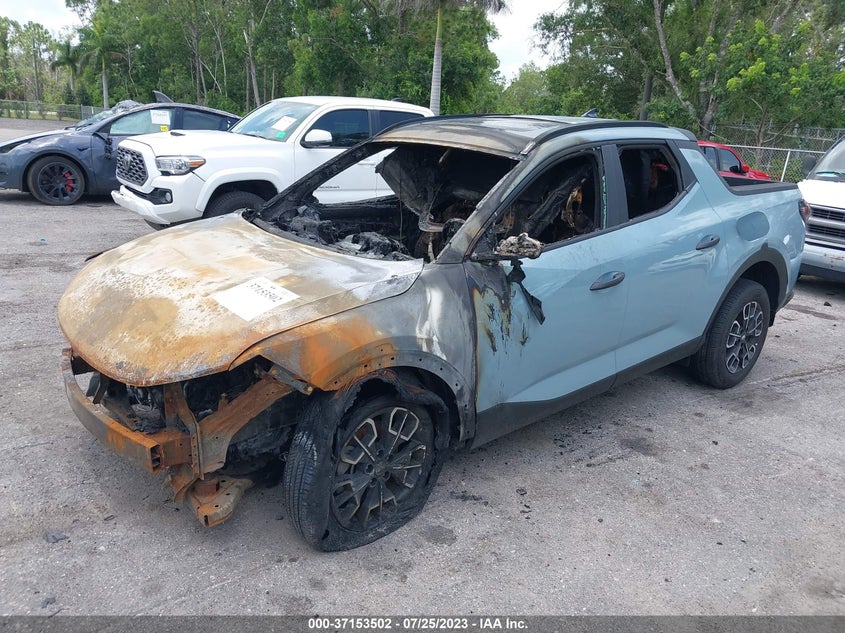 VIN 5NTJC4AE7NH038527 2022 HYUNDAI SANTA CRUZ SEL