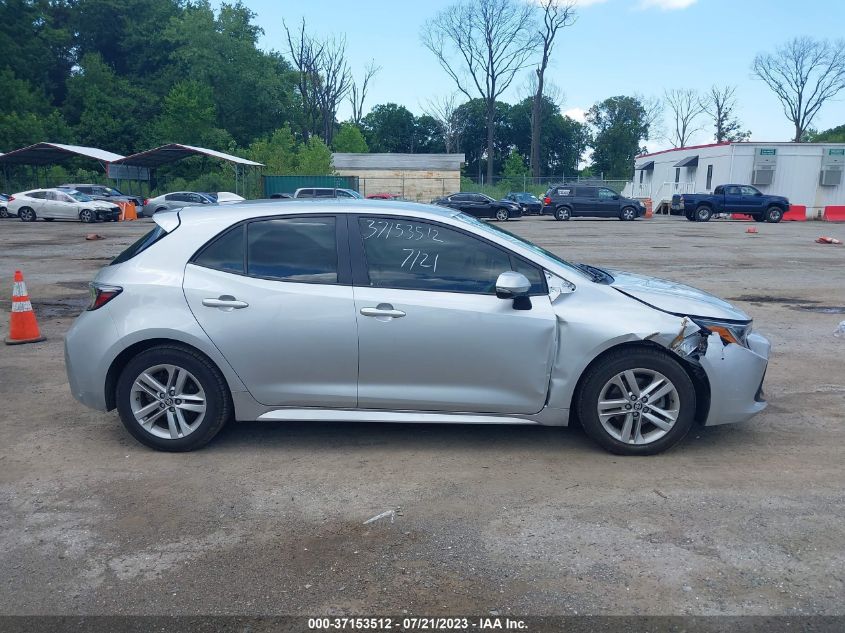 2021 TOYOTA COROLLA HATCHBACK SE JTND4MBE7M3106970