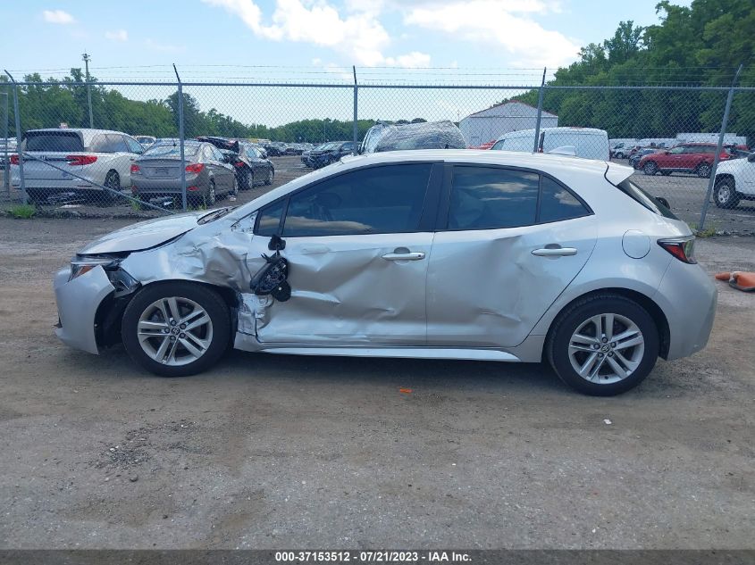 2021 TOYOTA COROLLA HATCHBACK SE JTND4MBE7M3106970