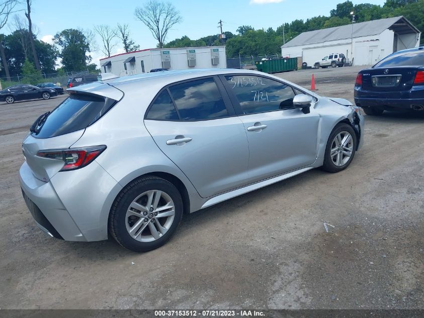 2021 TOYOTA COROLLA HATCHBACK SE JTND4MBE7M3106970