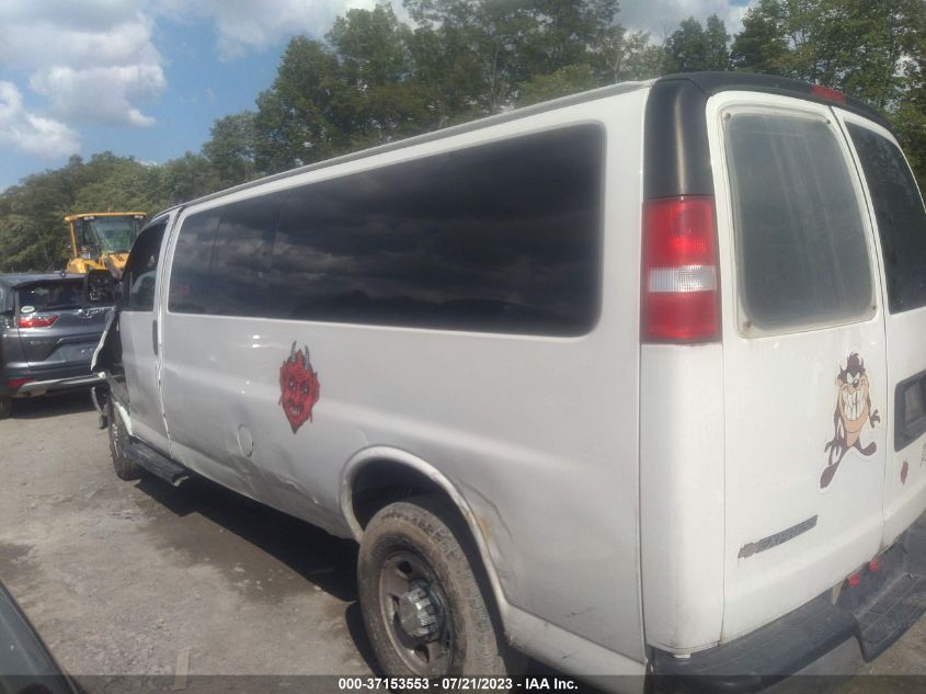 2019 CHEVROLET EXPRESS 3500 LT 1GAZGPFG1K1272451