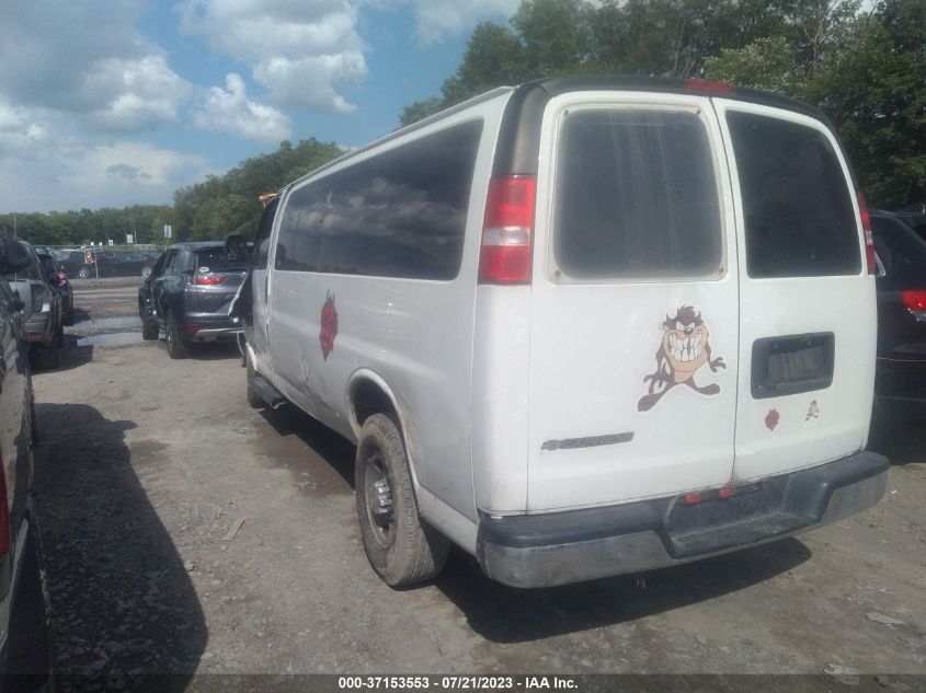 2019 CHEVROLET EXPRESS 3500 LT 1GAZGPFG1K1272451