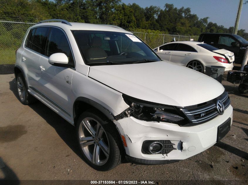 2016 VOLKSWAGEN TIGUAN R-LINE - WVGAV7AX2GW014849