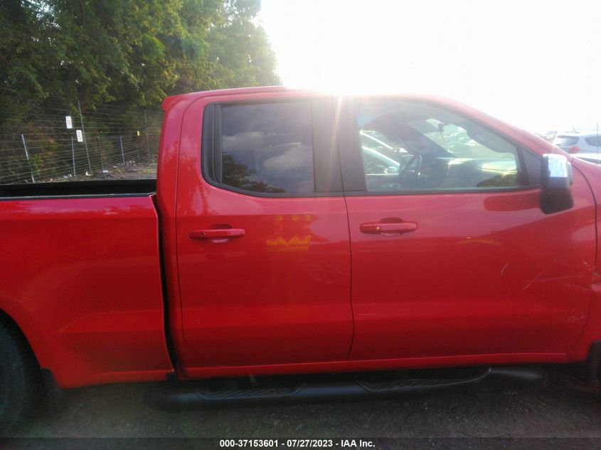 2019 CHEVROLET SILVERADO 1500 LT - 1GCRYDED9KZ170522