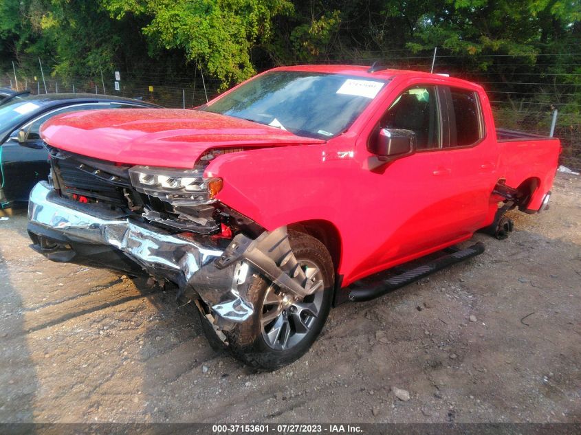 2019 CHEVROLET SILVERADO 1500 LT - 1GCRYDED9KZ170522