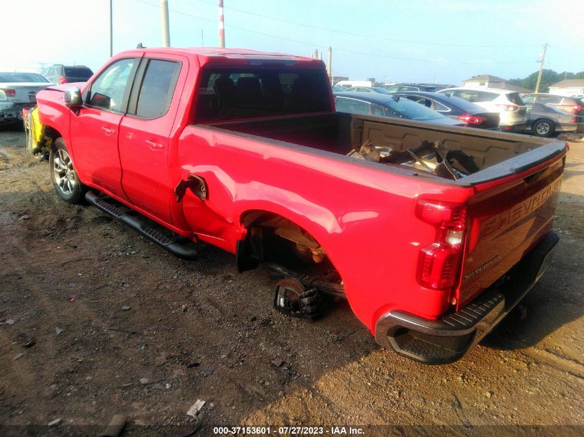 2019 CHEVROLET SILVERADO 1500 LT - 1GCRYDED9KZ170522