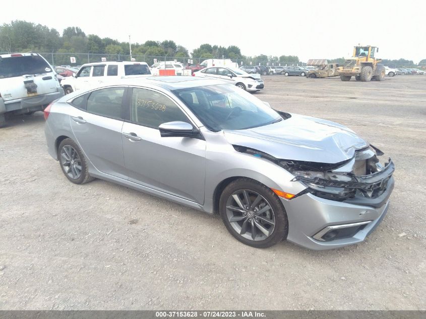 2019 HONDA CIVIC SEDAN EX-L - JHMFC1F74KX001415
