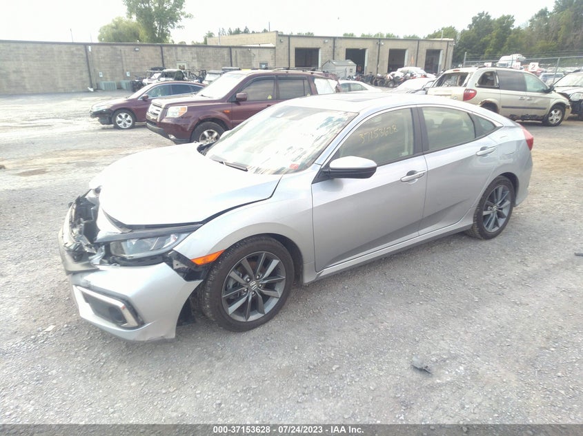 VIN JHMFC1F74KX001415 2019 HONDA CIVIC SEDAN EX-L