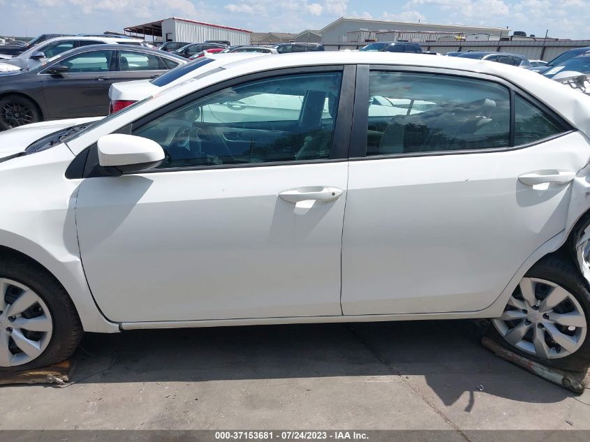 2016 TOYOTA COROLLA L/LE/S/S PLUS/LE PLUS - 5YFBURHEXGP526640