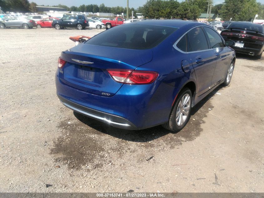 2015 CHRYSLER 200 LIMITED - 1C3CCCAB2FN717408