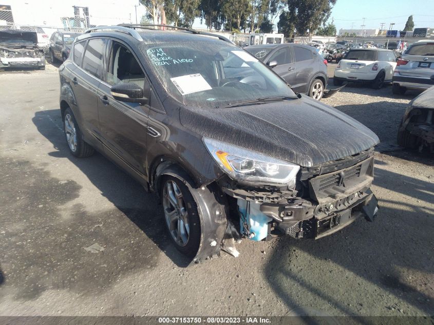 2017 FORD ESCAPE TITANIUM - 1FMCU0J96HUD20373