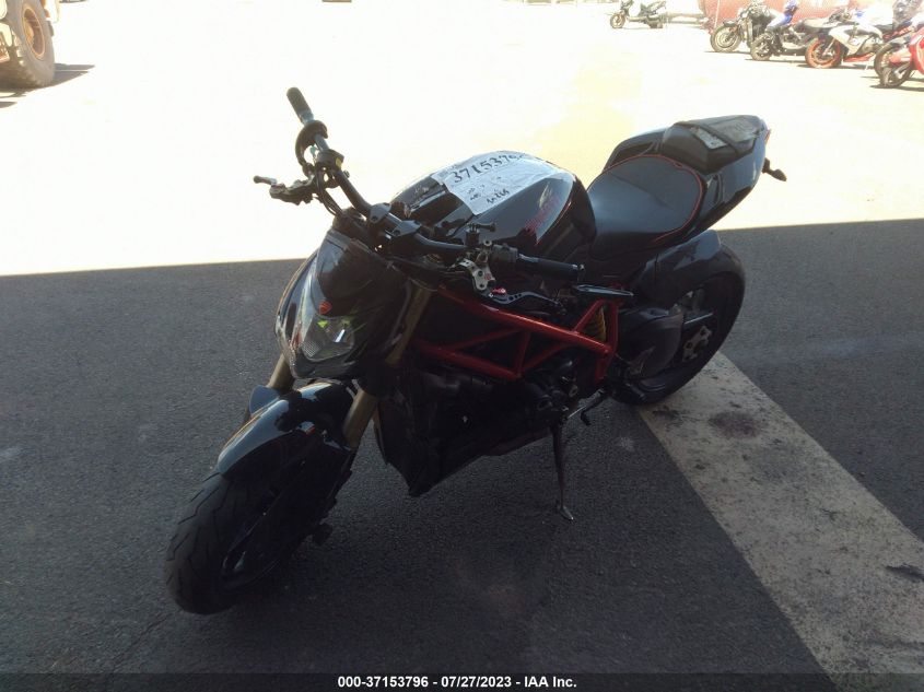 2013 DUCATI STREETFIGHTER 848 ZDM11BMV9DB013802
